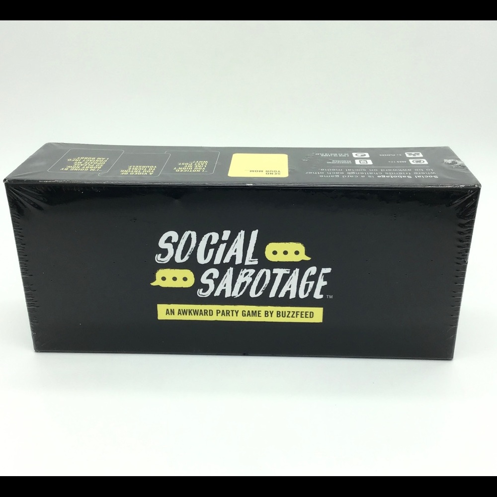 Social Sabotage An Awkward Party Game by BuzzFeed